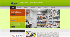 Desktop Screenshot of mpharmaco.com